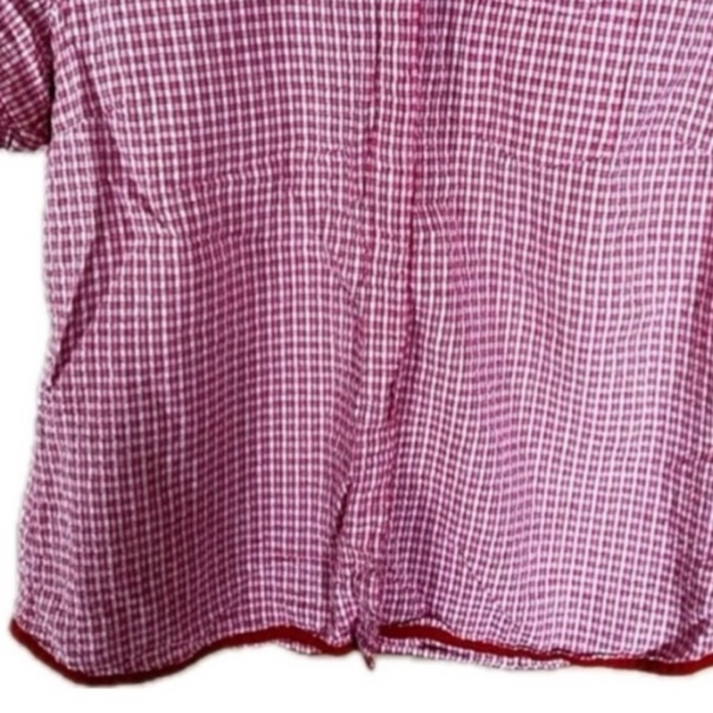 Vintage Fashion Bug Womens plaid short sleeve button down shirt. - Picture 3 of 6